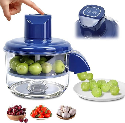 Electric Automatic Grapes Peeler, Efficient Garlic Skin Remover Machine, Rechargeable Multifunctional Small Fruit Peeler Tool Appliance for Grapes, Cherry Tomatoes, Garlic